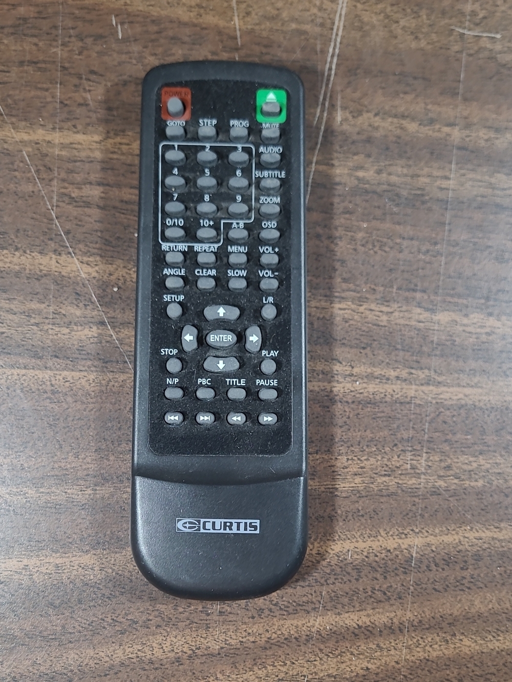 Curtis Black Remote Control #JX-2023B